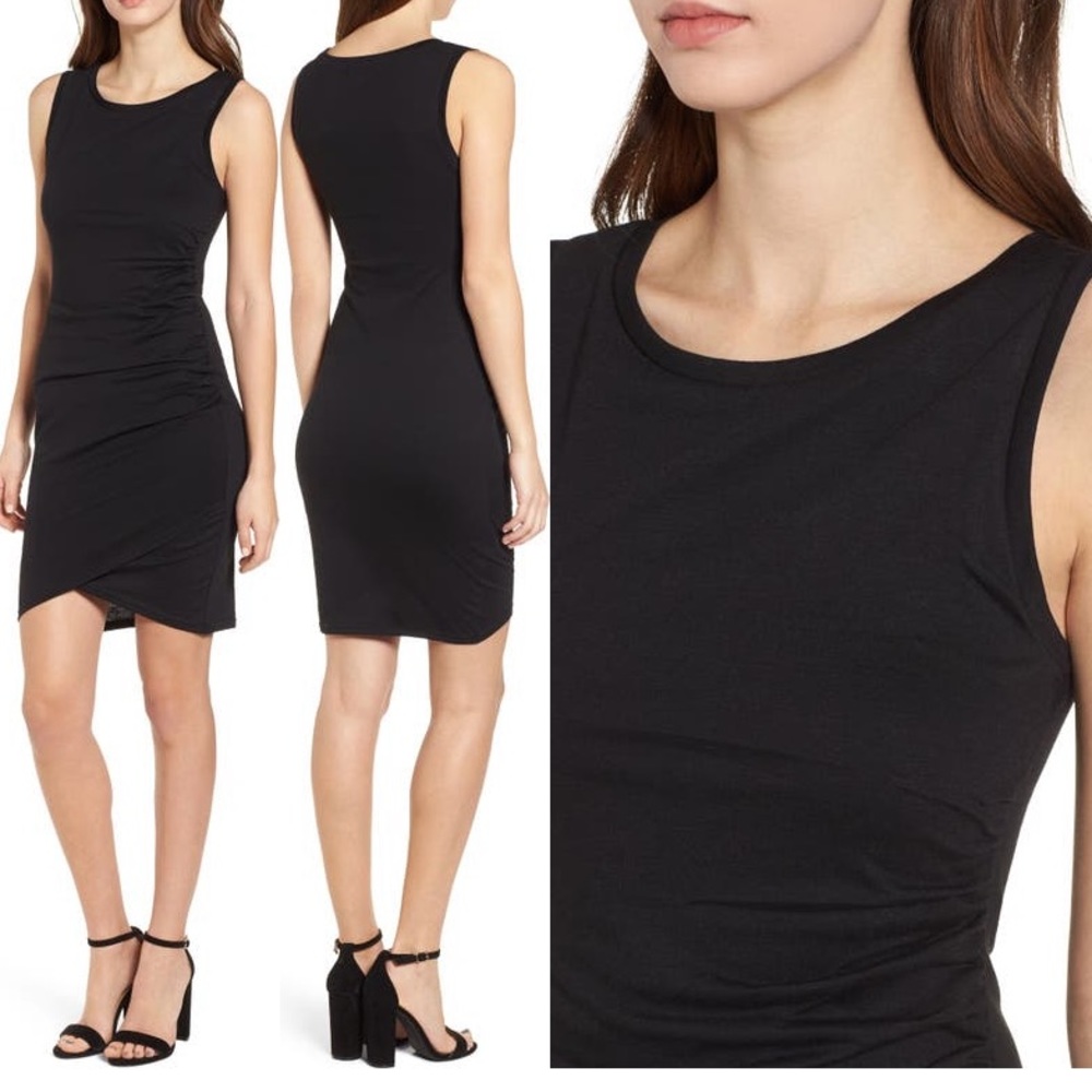 Leith Ruched Body-con Tank Dress